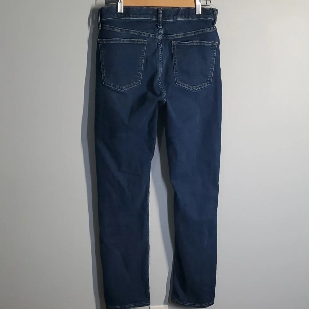 Old Navy jeans boys size 18 blue slim 360‎ stretch adjustable waist destroyed